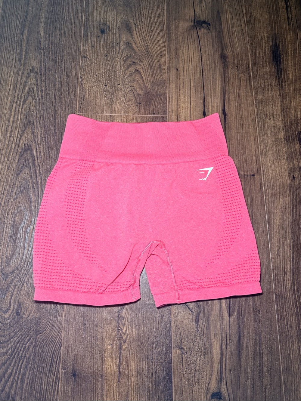 Gymshark Pink Seamless High-Waist Bike Shorts